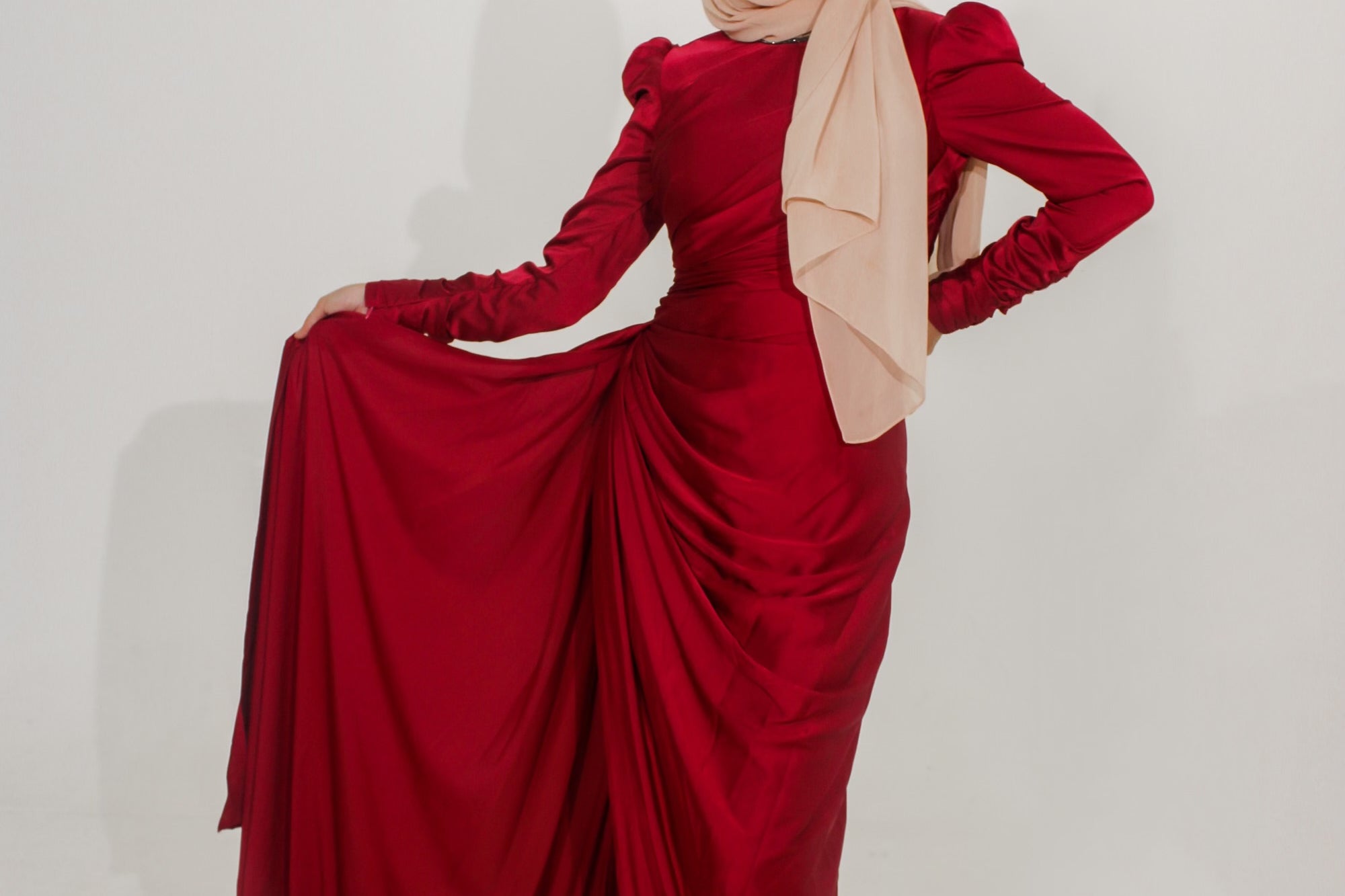 Sofia Dress in Cherry Red 42 Sofia Dress in Cherry Red 42